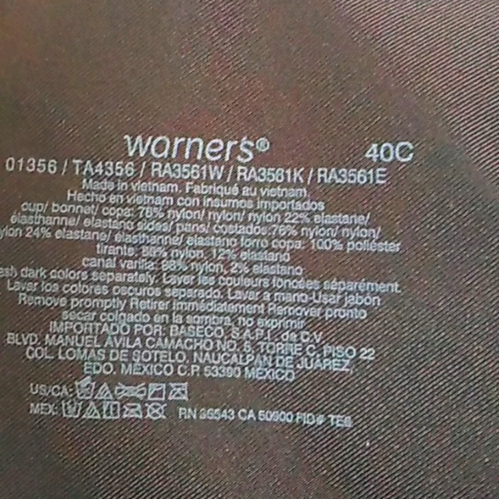 Warners Black Full Coverage 40 C No Side Effects … - image 4